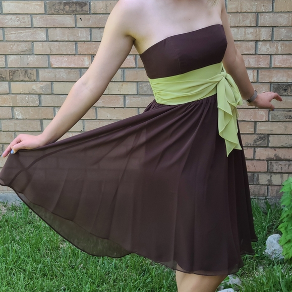 pale green occasion dress
